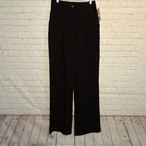 Wild Fable Women’s Black Wide Leg Pants – Size 4 - Picture 1 of 3